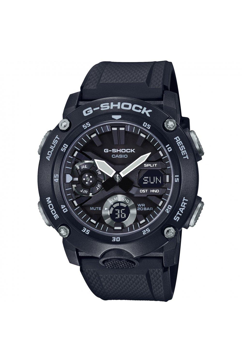 

Классические комбинированные часы G-Shock из пластика и смолы — Ga-2000S-1Aer Casio, черный