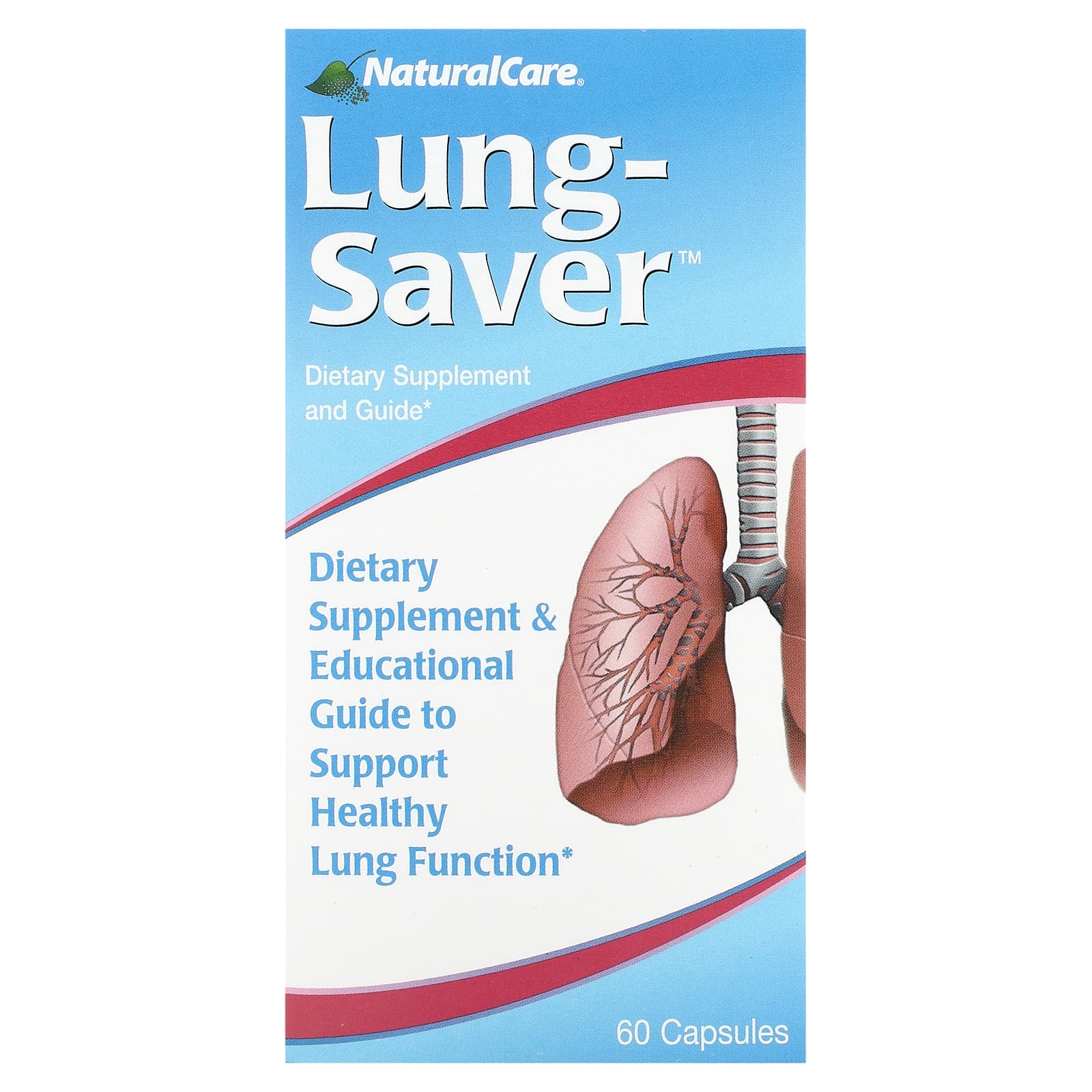 NaturalCare Препарат для поддержки легких 60 капсул naturalcare lung saver 60 капсул