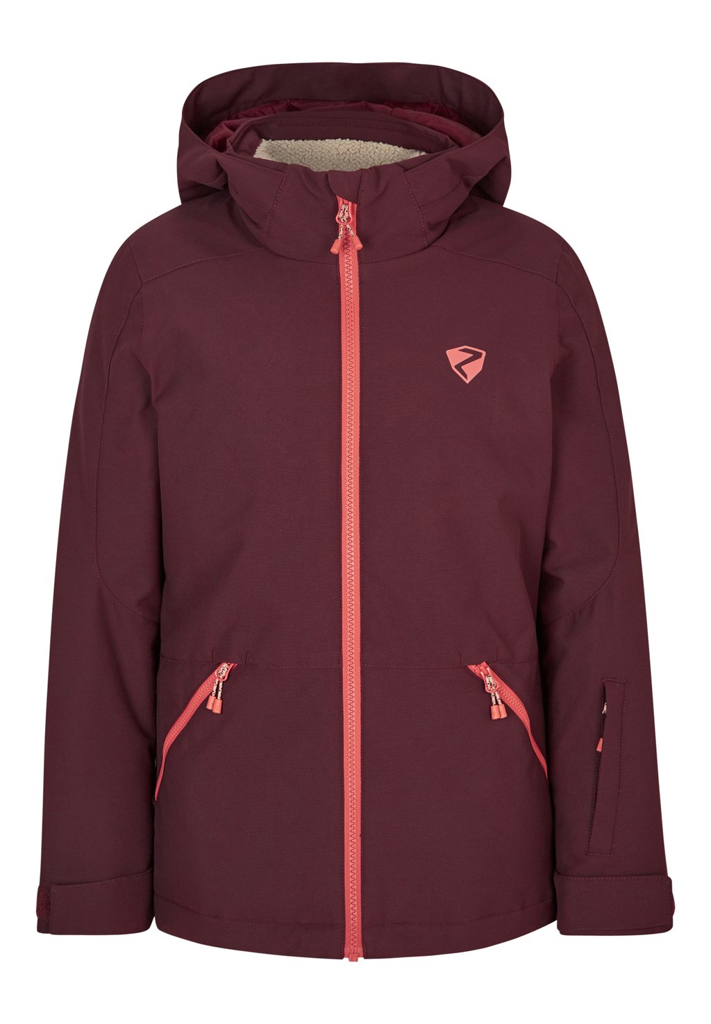 Куртка для сноуборда AMELY Ziener, цвет velvet red