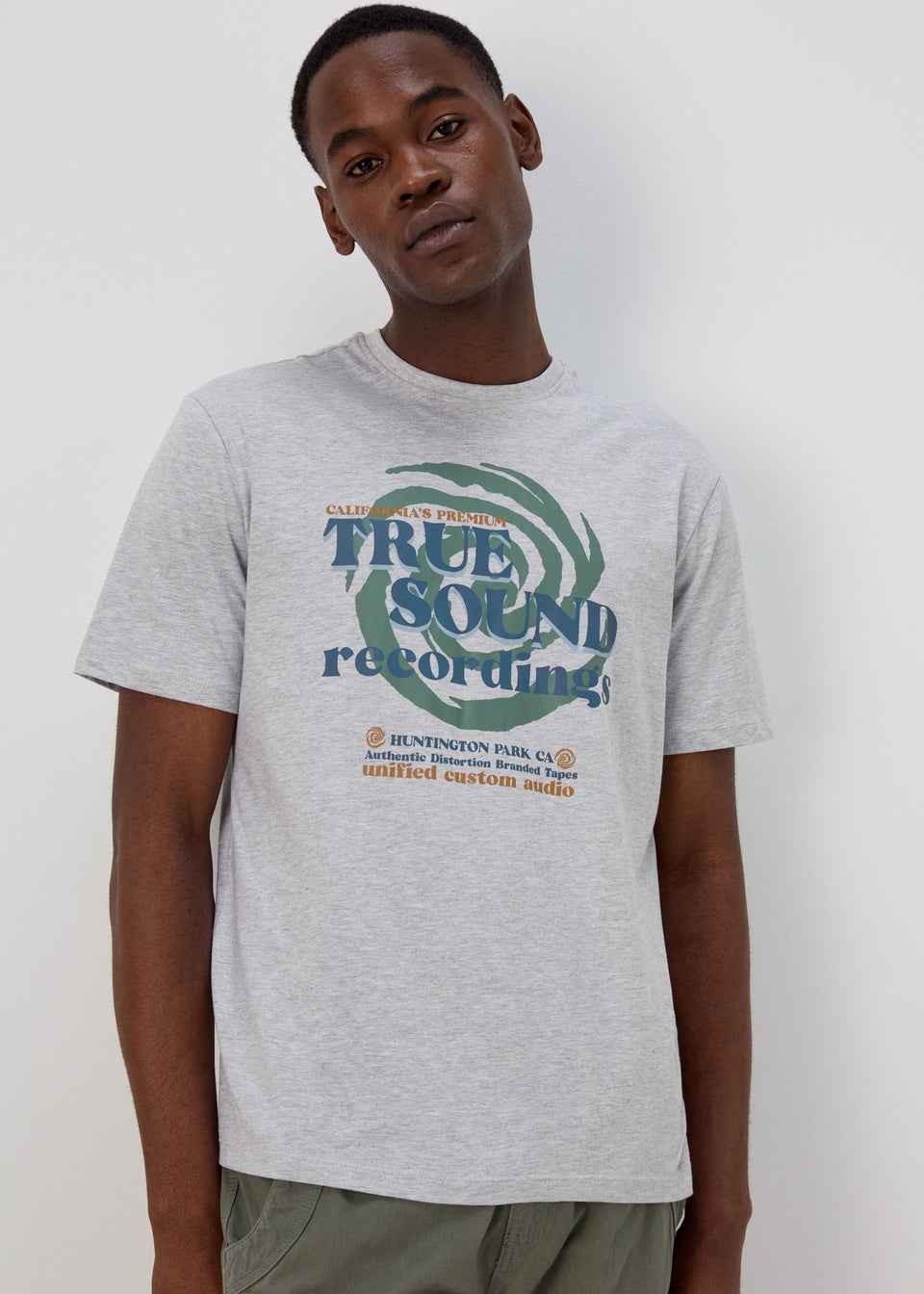 Серая футболка True Sound Recordings Easy цена и фото