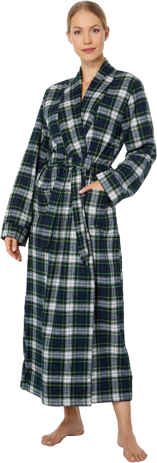 

Халат Scotch Plaid Flannel Robe Unlined Plaid L.L.Bean, цвет Dress Gordon