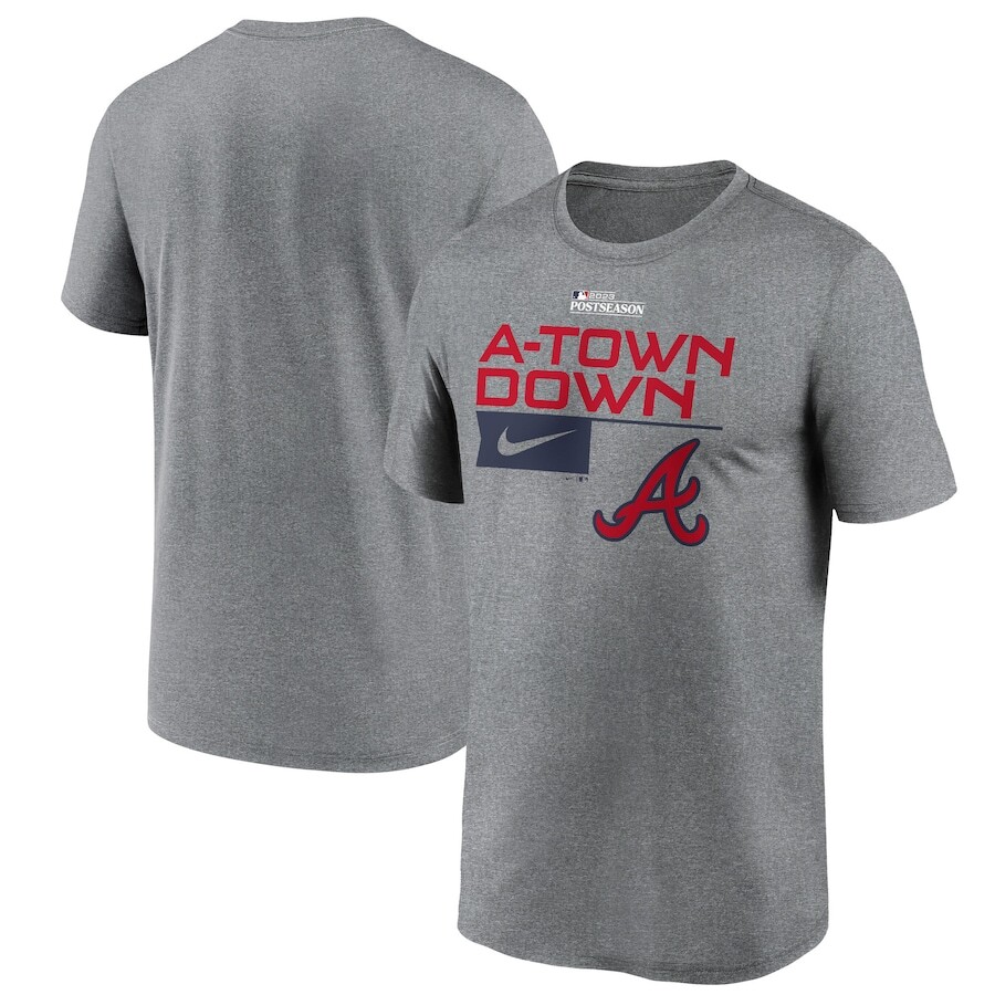 

Футболка с коротким рукавом Nike Atlanta Braves, угольный