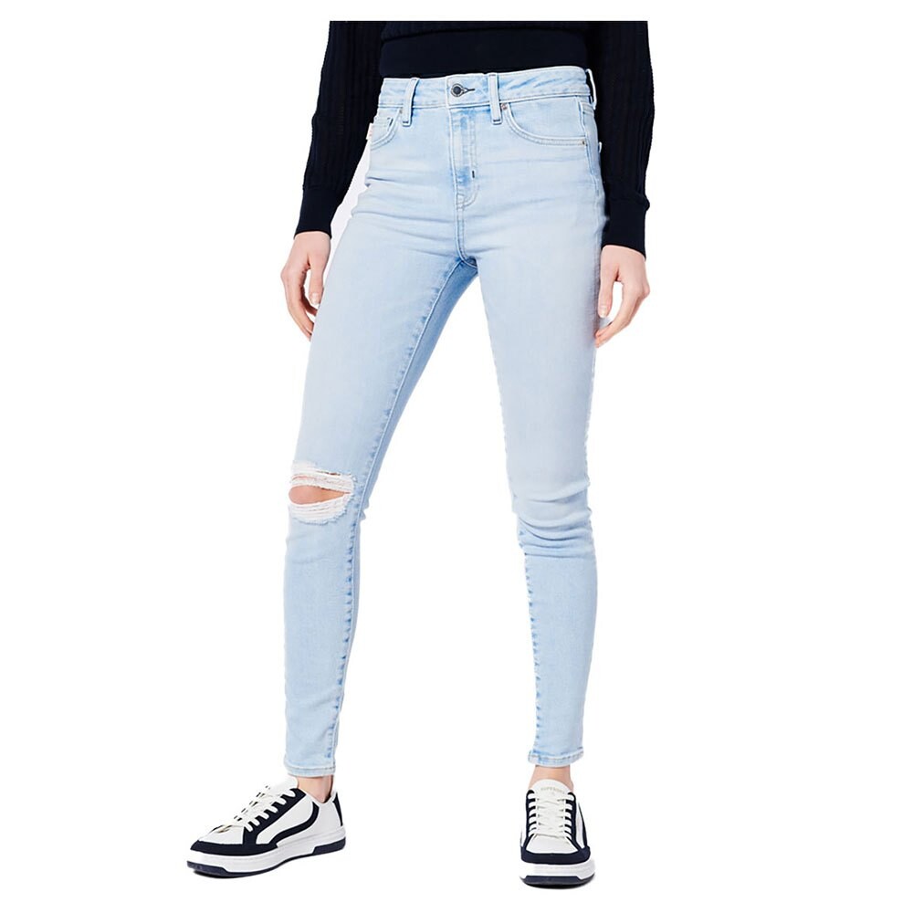 

Джинсы Superdry High Rise Skinny, синий