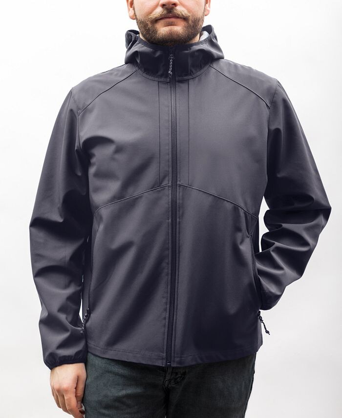 

Мужская куртка Soft Shell на подкладке из джерси Hawke & Co., серый