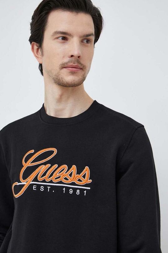 

Угадайте, толстовка Guess, черный