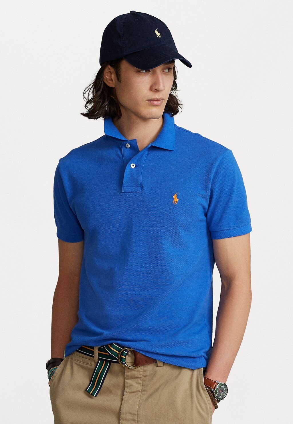 

Поло КОРОТКИЙ РУКАВ Polo Ralph Lauren, новый ирис синий