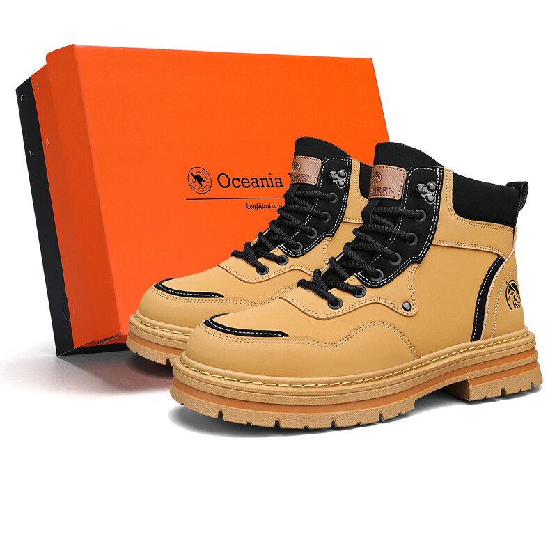 

Мужские ботинки Cahhrrn X Martin Boot Men Beige Oceania Roo