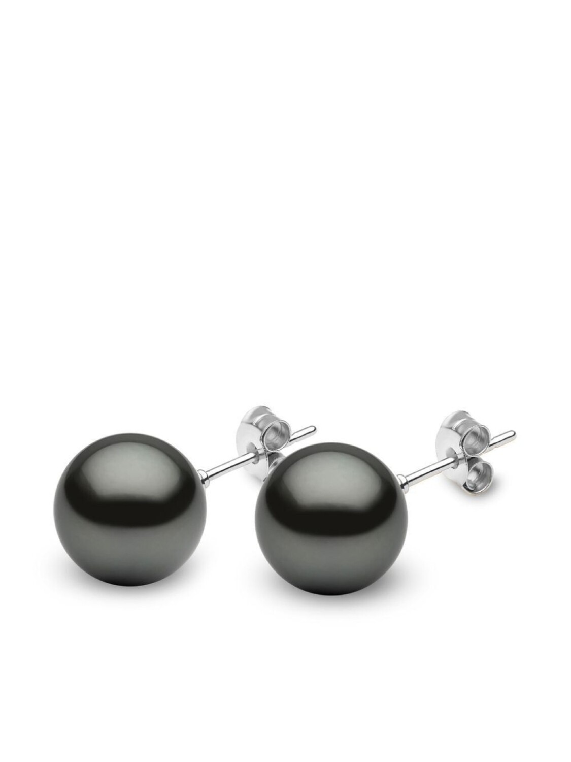 

Серьги-гвоздики Classic из белого золота с жемчугом Yoko London, серебряный