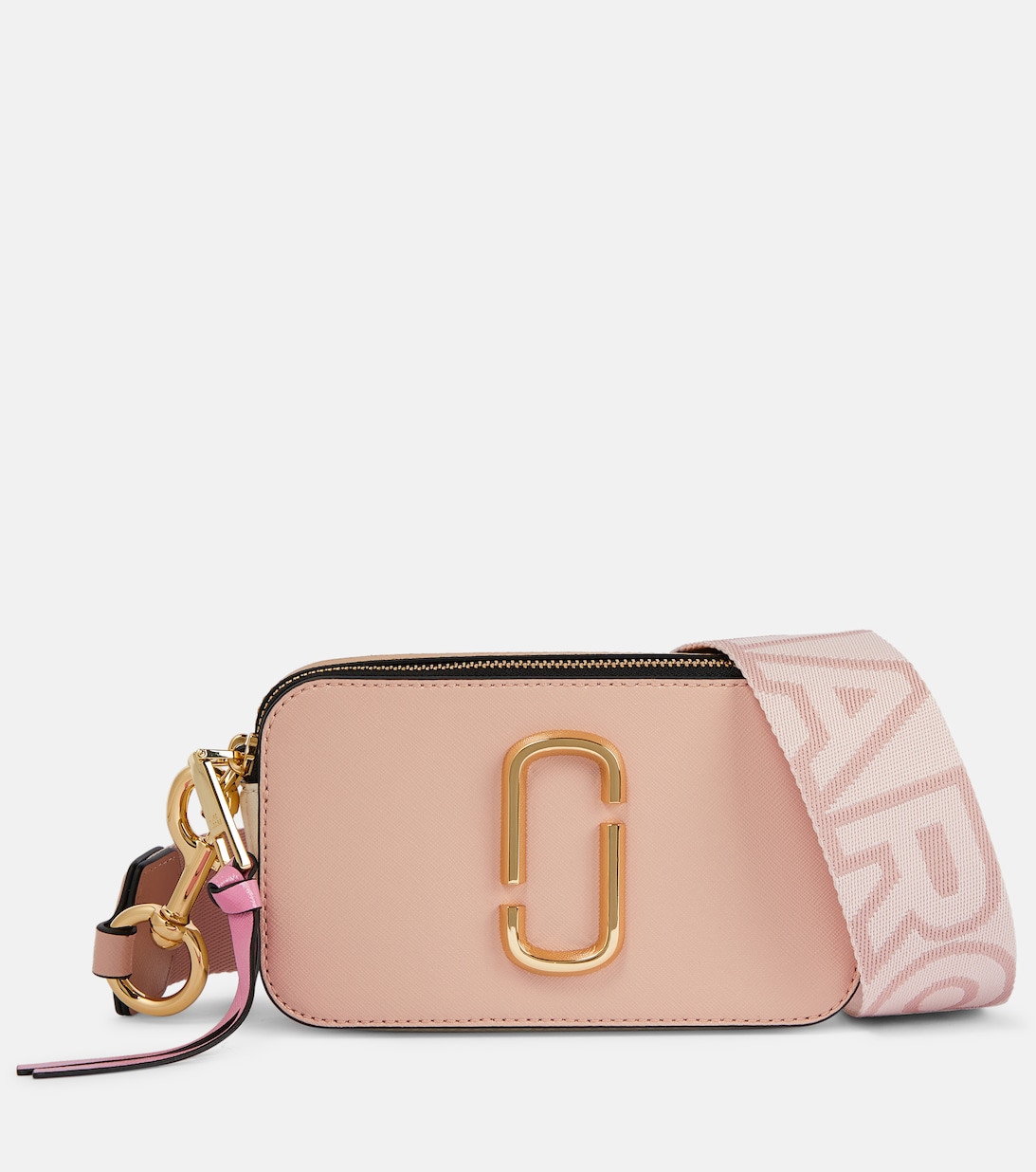 цена Кожаная сумка для фотоаппарата Snapshot Marc Jacobs, розовый