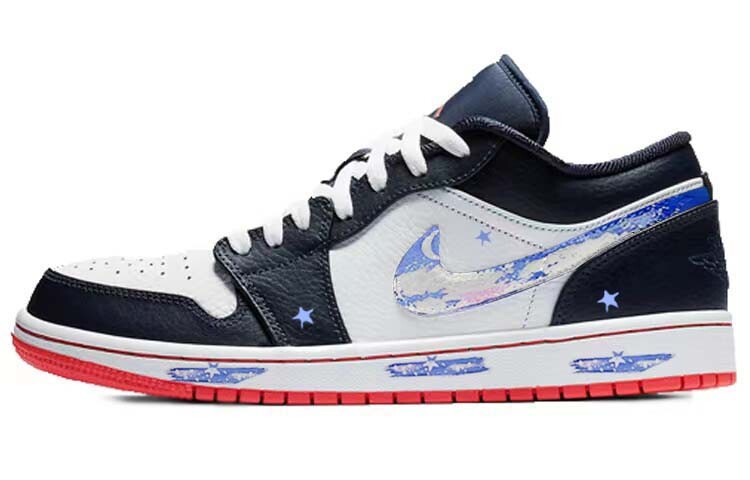 

Jordan Air Jordan 1 винтажные баскетбольные кроссовки мужские, Navy blue