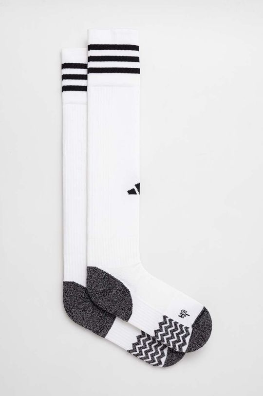 Футбольные носки adidas, белый футбольные шорты tiro23 adidas performance серый