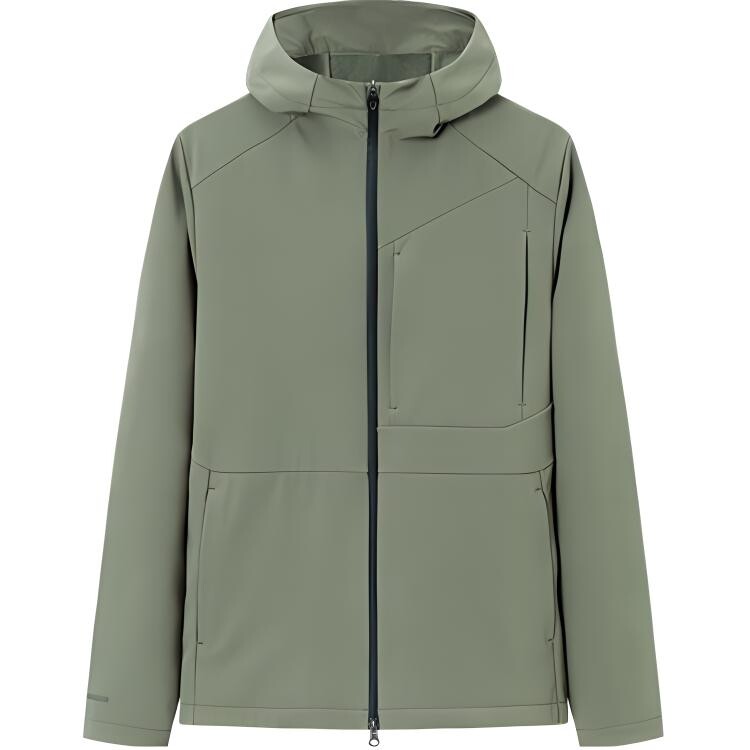 

Тренчкот мужской Anta, цвет Turbidity Olive Green -1