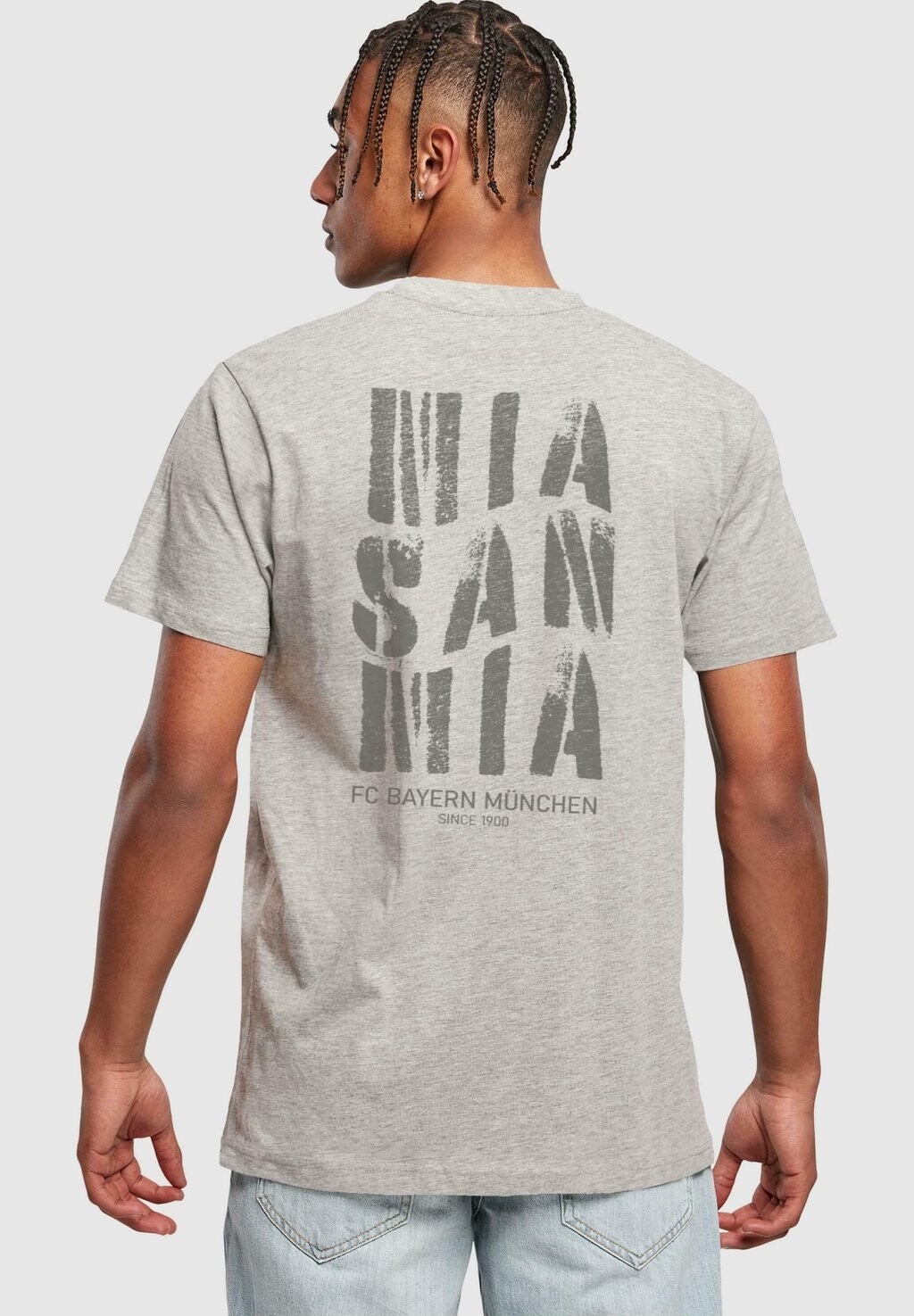

Team Round Neck FC Bayern München, цвет heather grey