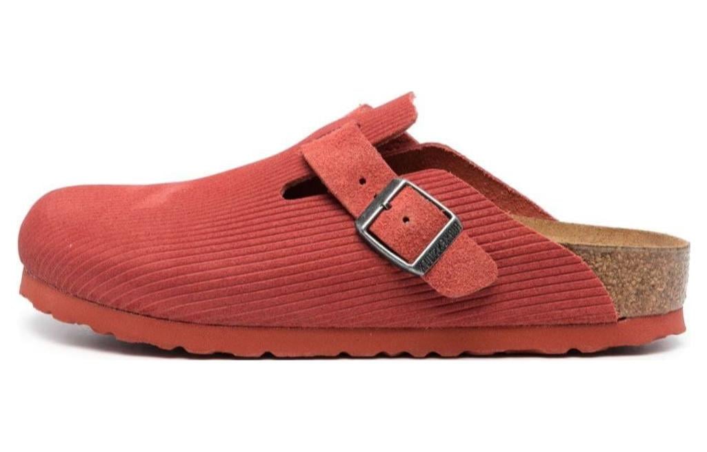 

Мюли женские с закрытым носком женские Birkenstock, цвет Pink/Brown