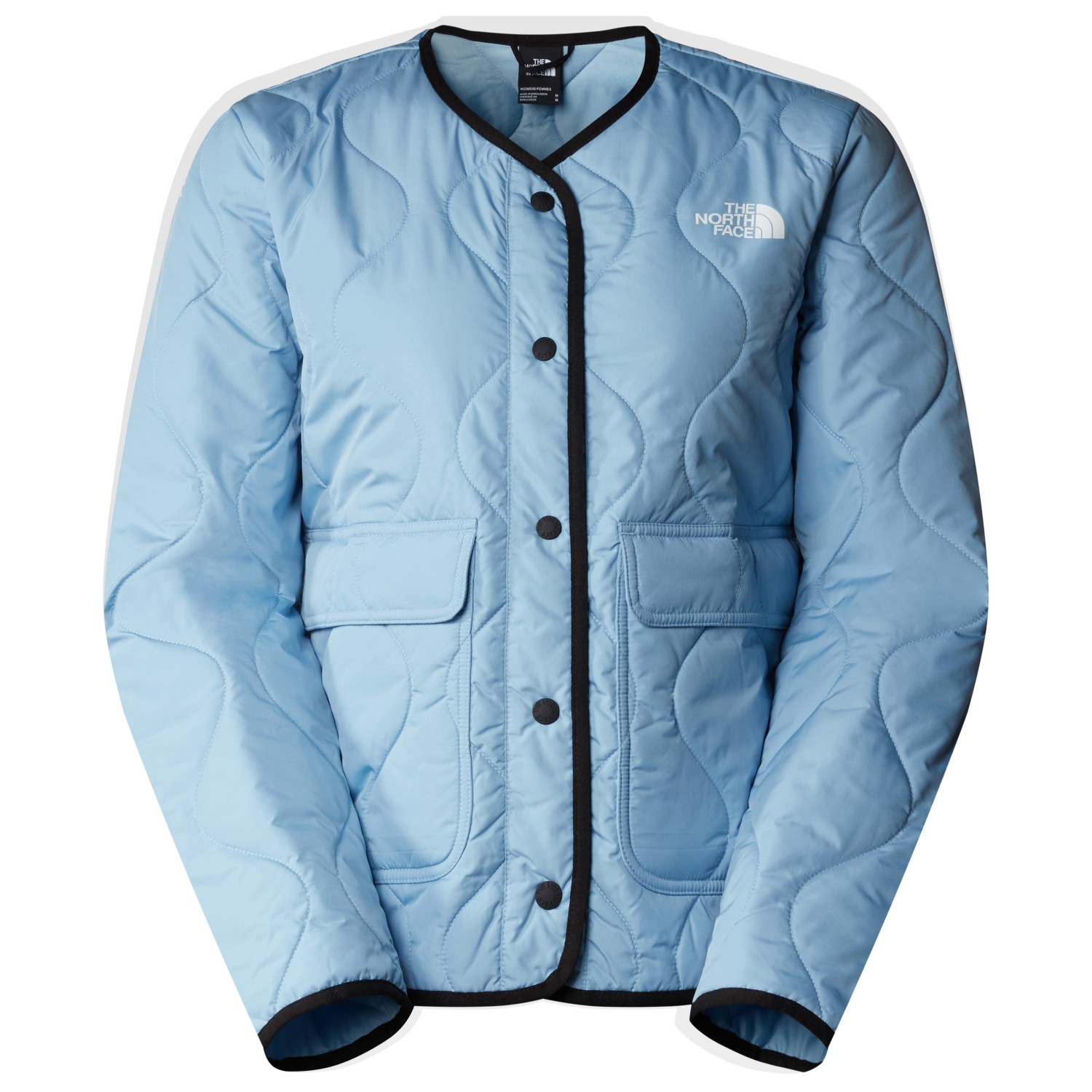 Куртка из синтетического волокна The North Face Women's Ampato Quilted Liner, цвет Steel Blue