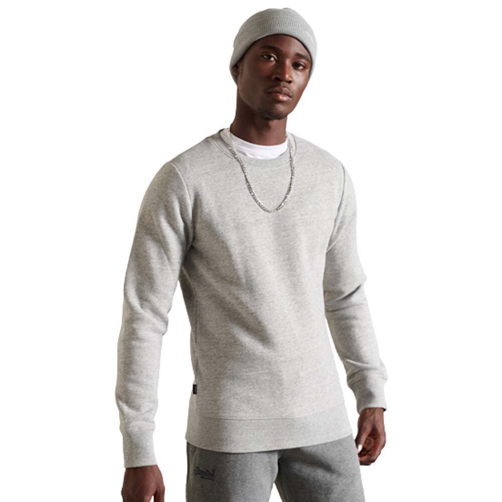 

Толстовка Superdry Vintage Logo Embroidered Crew, серый