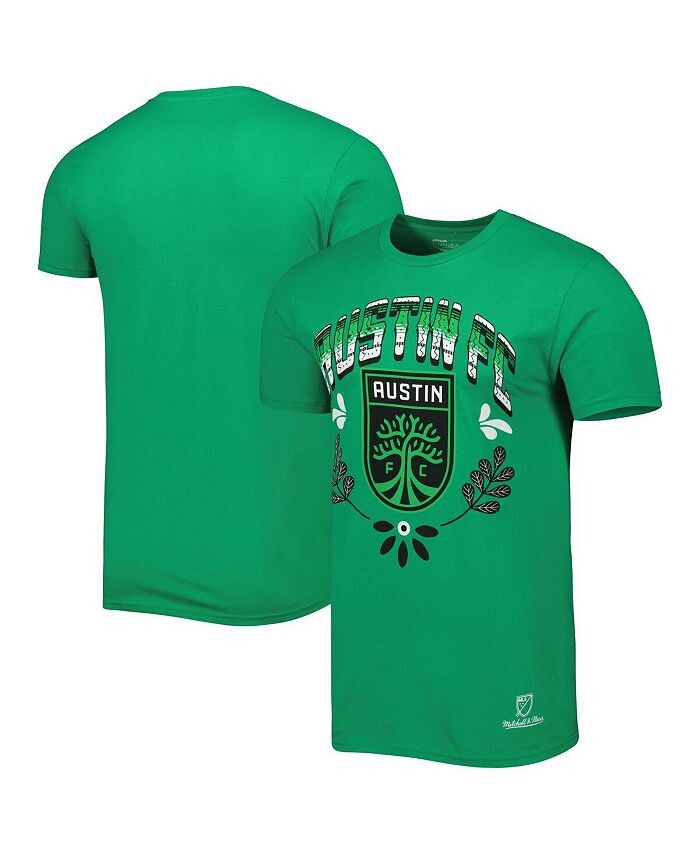 

Мужская зеленая футболка Austin FC Serape Mitchell & Ness, зеленый