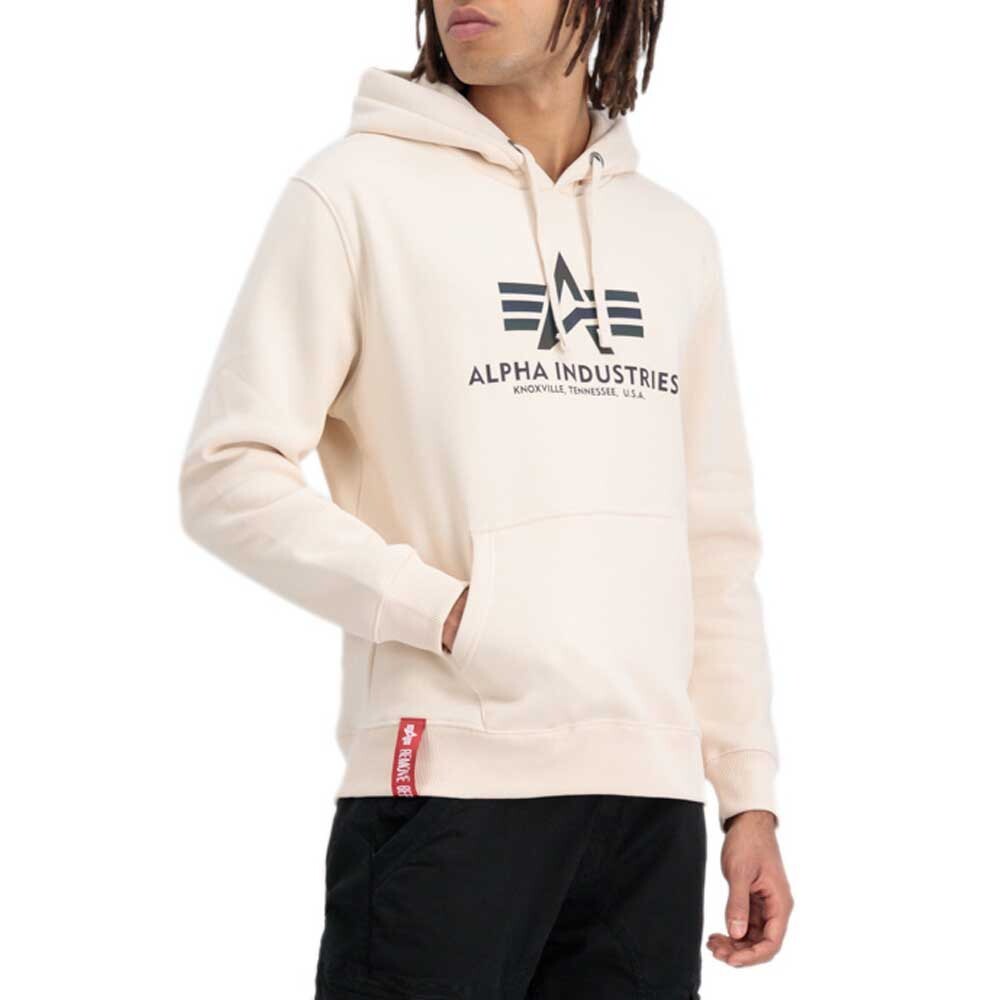

Худи Alpha Industries Basic Rainbow Ref. Print, бежевый