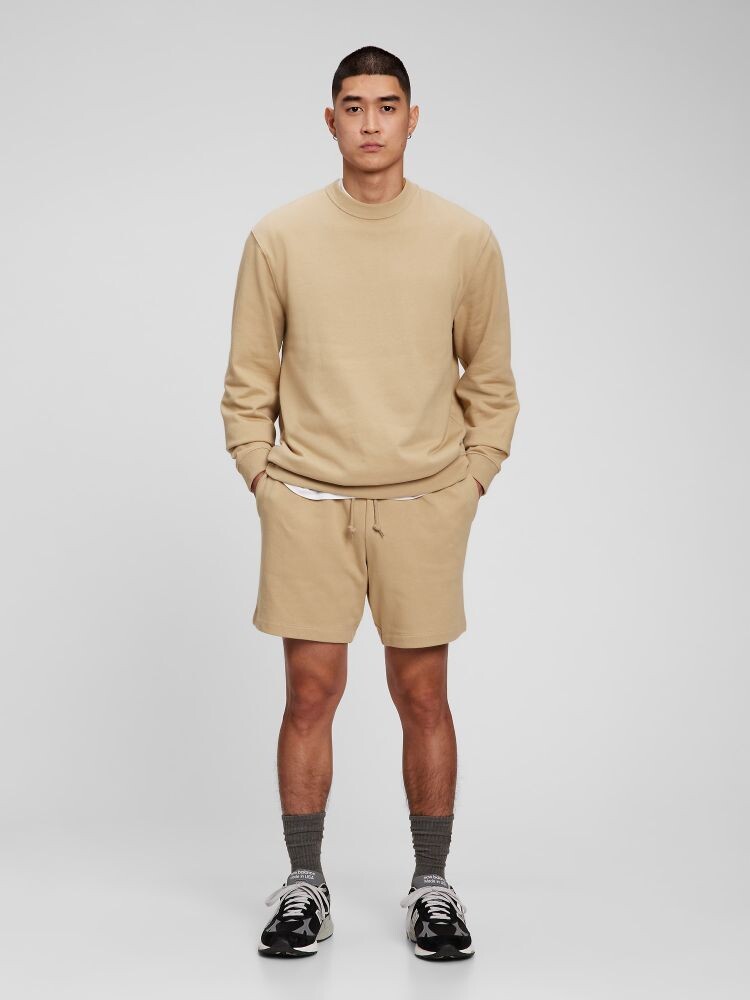

Флисовая толстовка Gap, бежевый