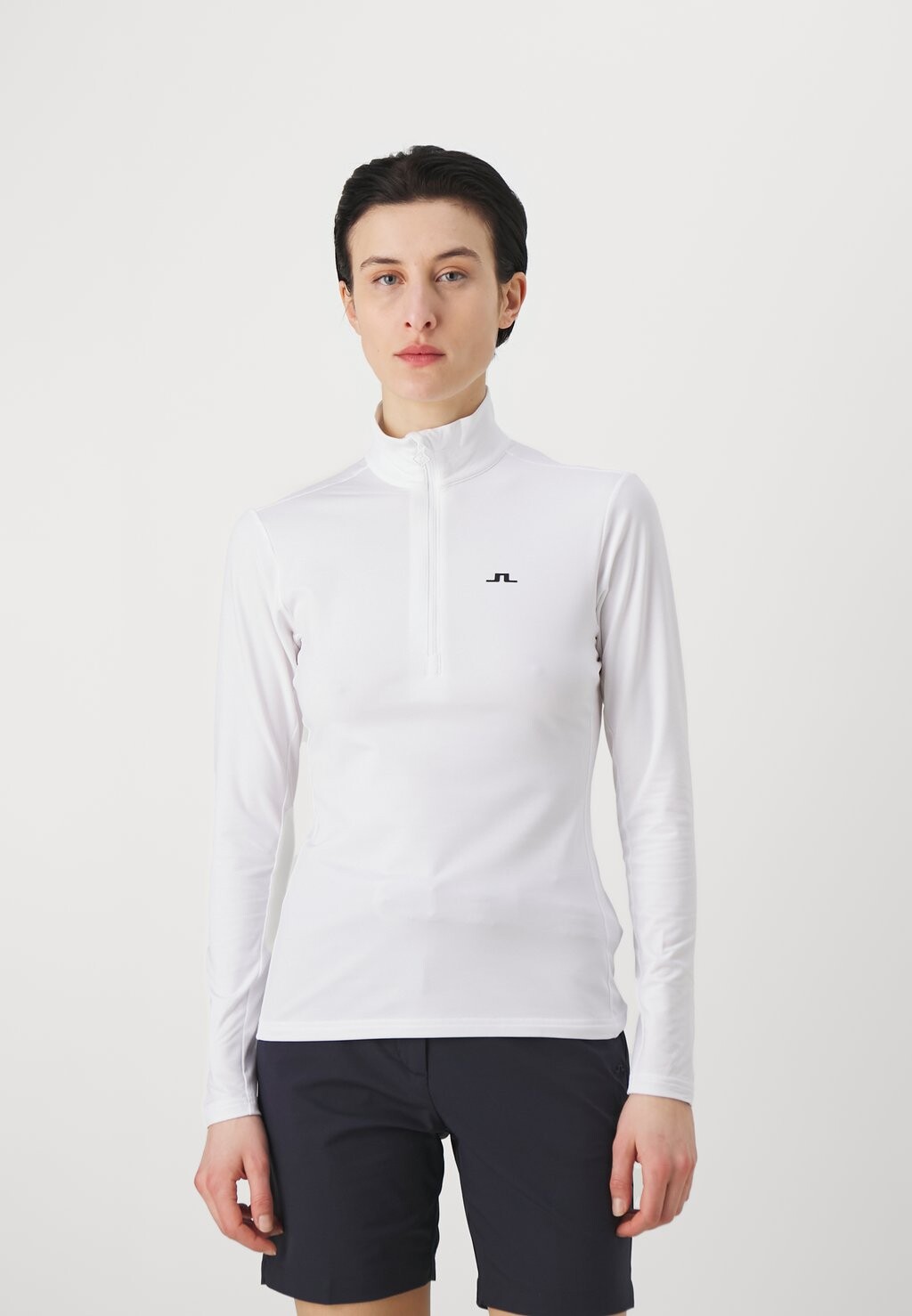 

Топ с длинными рукавами LAURYN HALF MID LAYER J.LINDEBERG Sports, цвет white