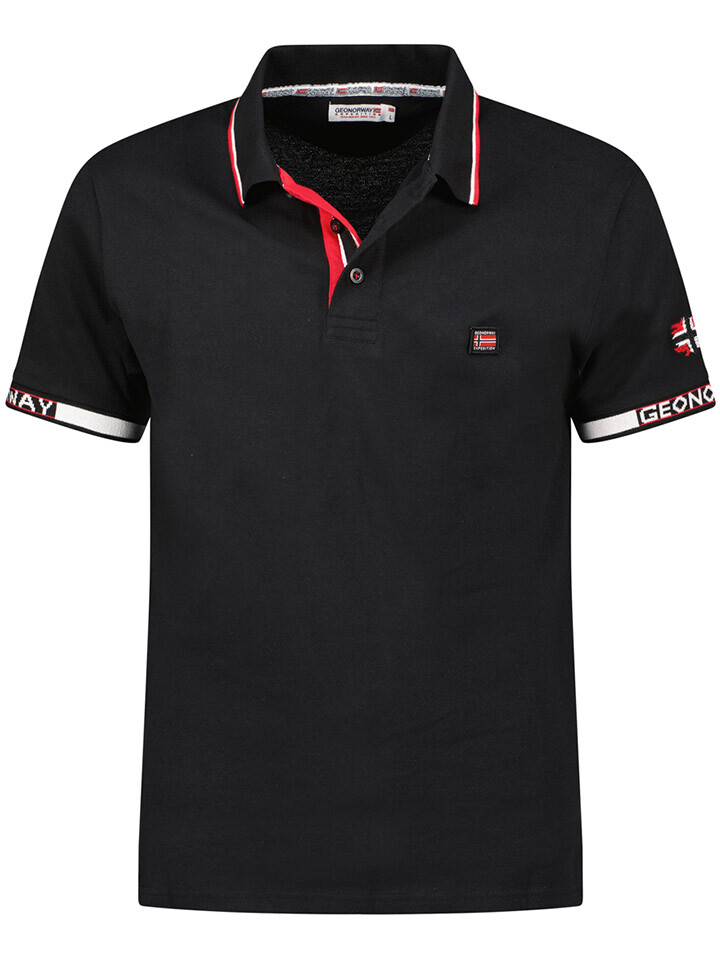 

Поло Geographical Norway Kauge, черный