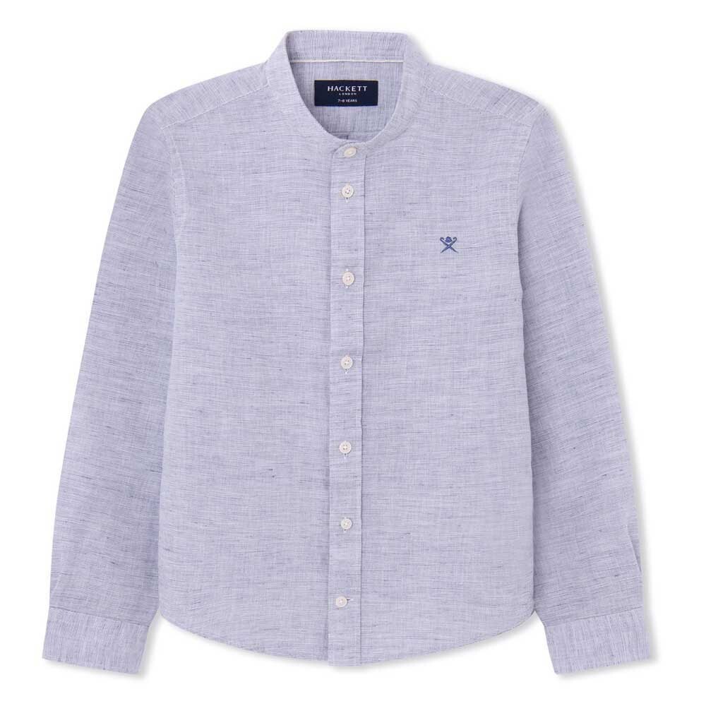 

Рубашка с длинным рукавом Hackett Cotton Lin Porter Kids, фиолетовый