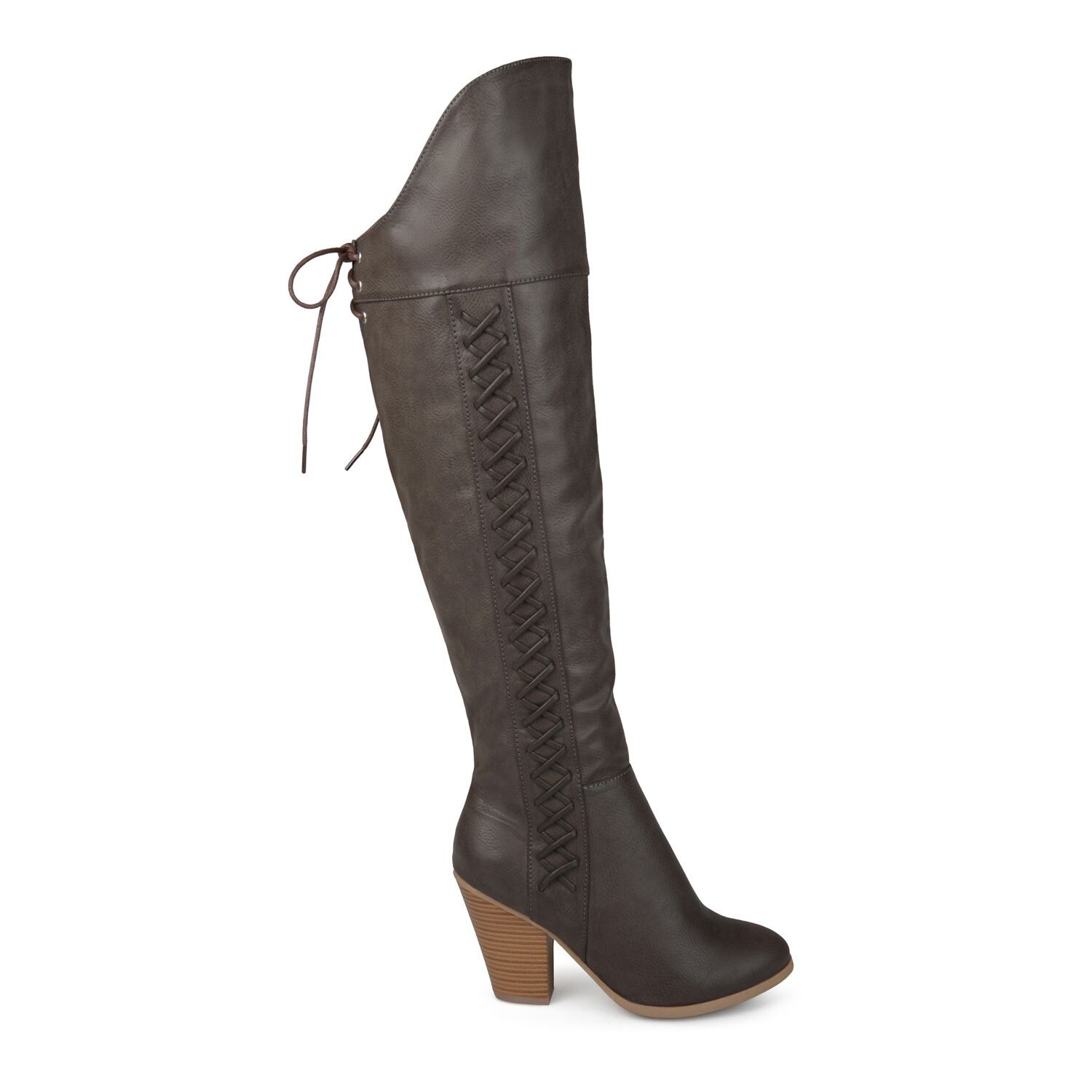 

Женские сапоги выше колена Journee Collection Spritz Journee Collection, коричневый