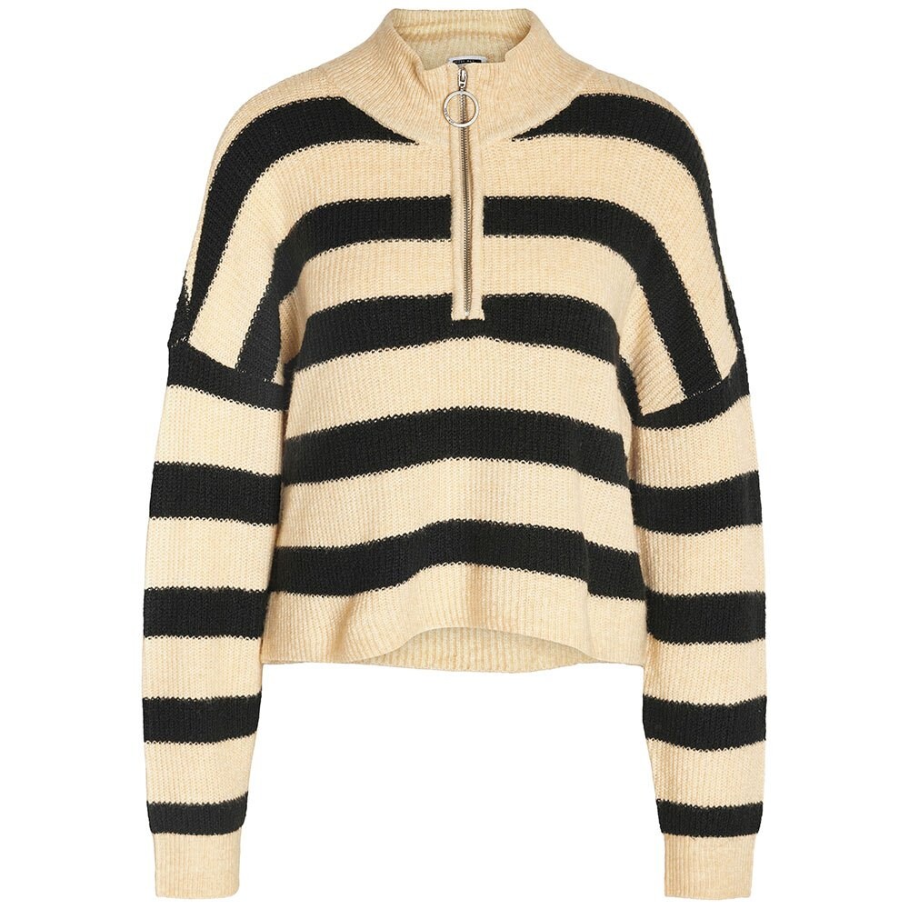 

Свитер Noisy May Newalice Half Zip, бежевый