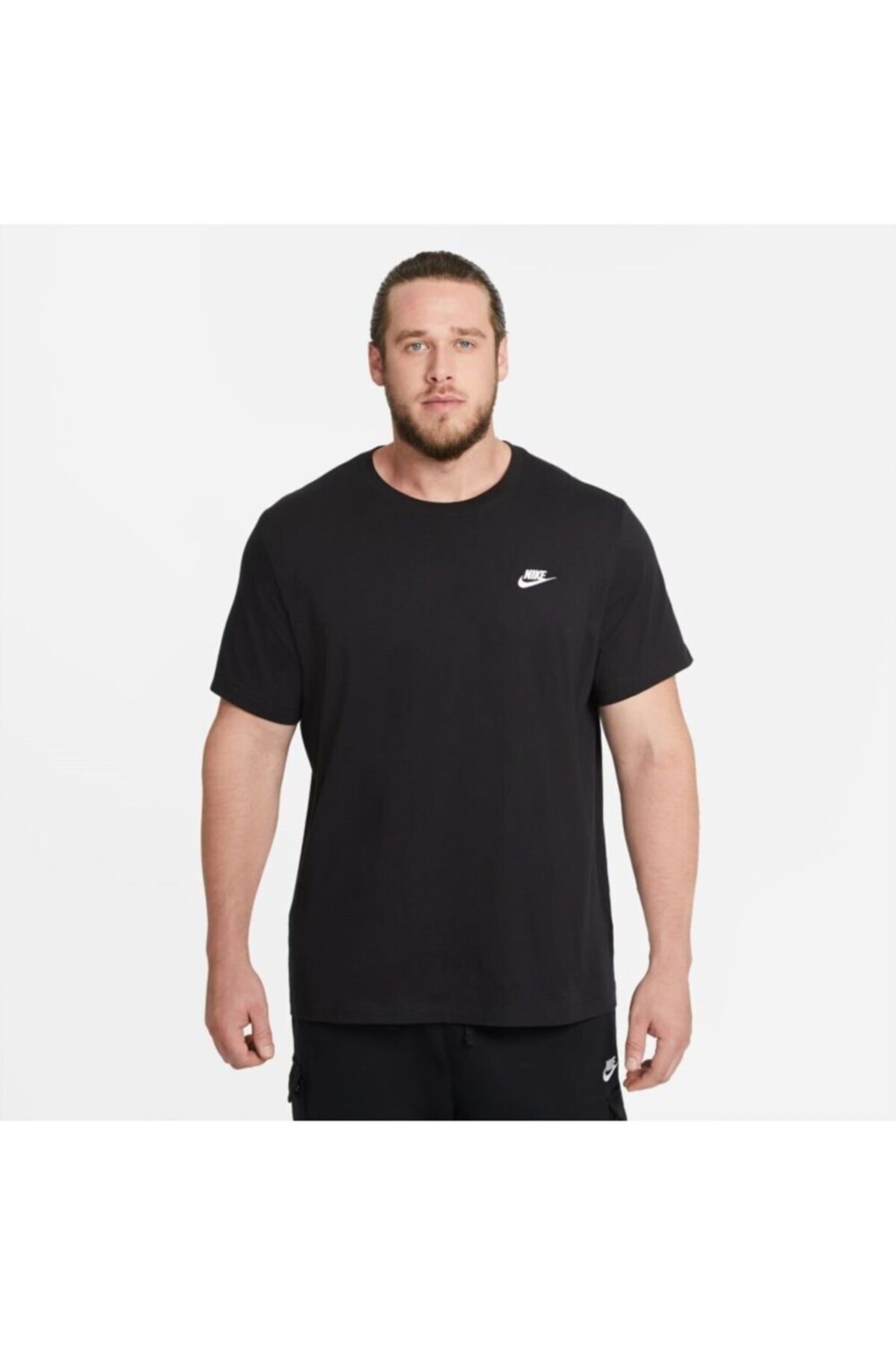 

Футболка – черная – стандартного кроя Nike, черный
