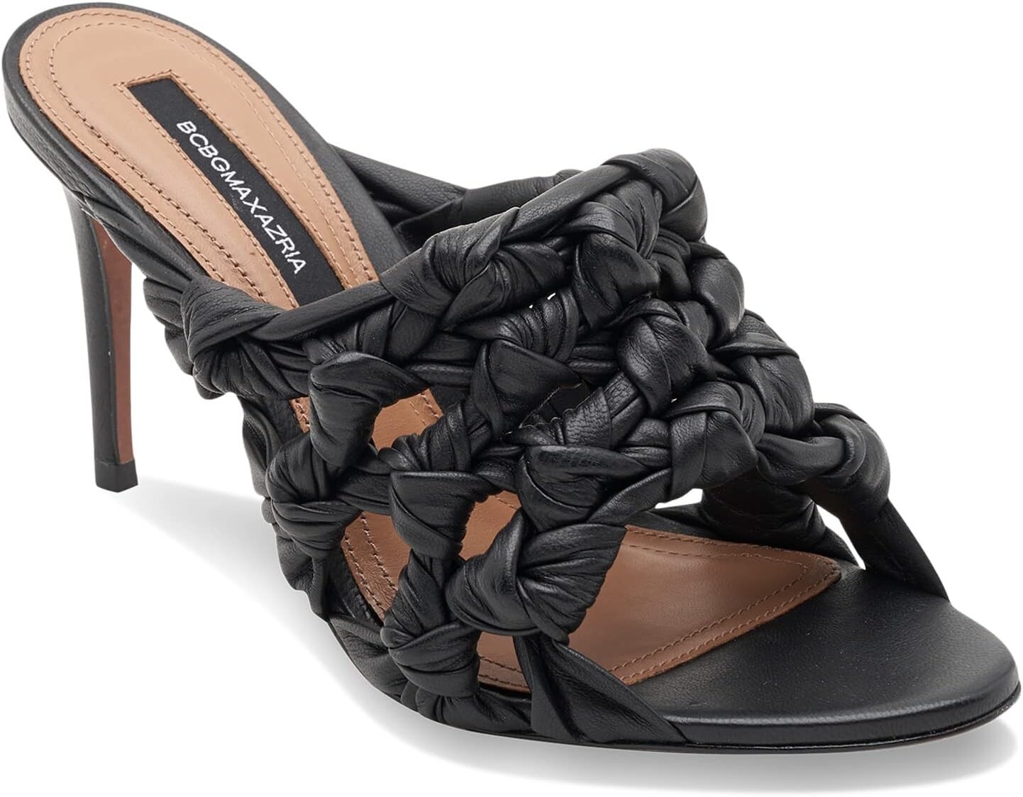 

Босоножки Dori Leather Mule BCBGMAXAZRIA, черный