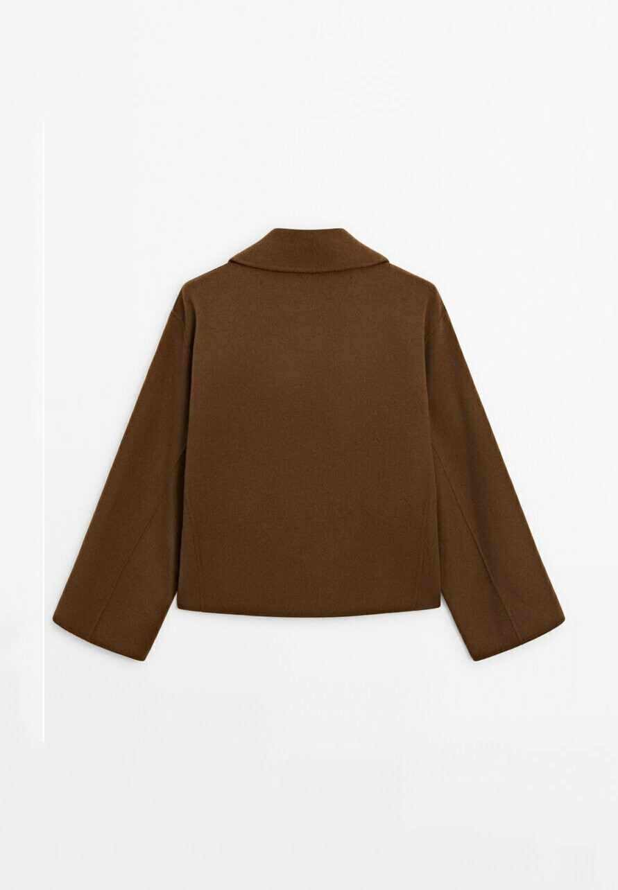 

Легкая куртка WITH SNAP Massimo Dutti, коричневый
