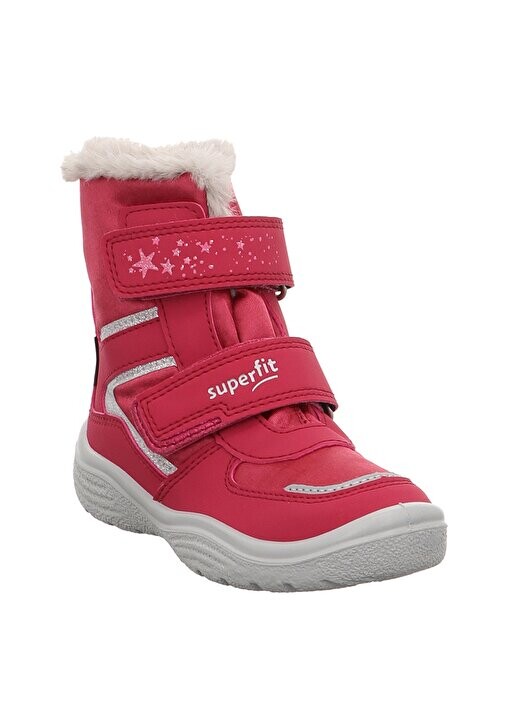 

Розовые женские ботинки Gore-Tex из замши кожи и текстиля CRYSTAL 1-009098-5500-2 Superfit, розовый