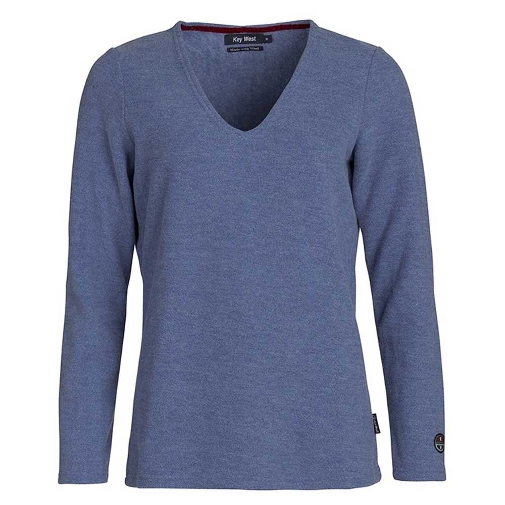 

Футболка Sea Ranch Agnes Long Sleeve V Neck, синий