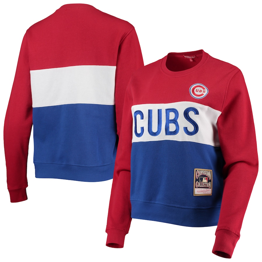 

Толстовка Mitchell & Ness Chicago Cubs, роял