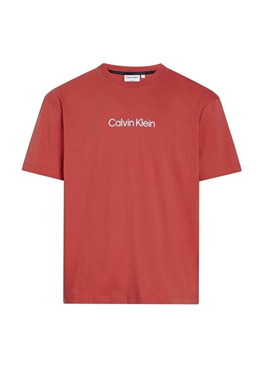 

Красная мужская футболка с круглым вырезом K10K111346XAE Calvin Klein, красный