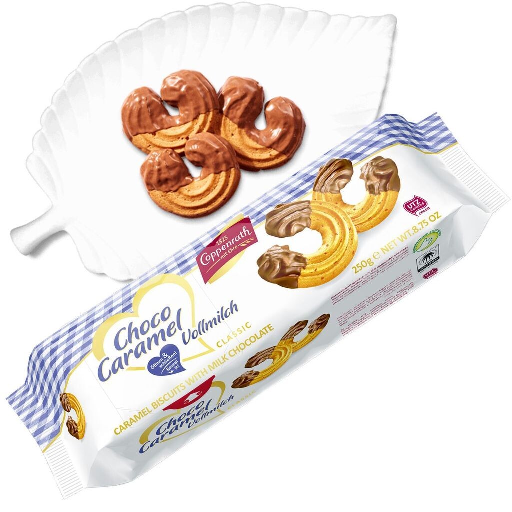 

Выпечка Classic Choco Caramel из цельного молока от Coppenrath, 250г Coppenrath