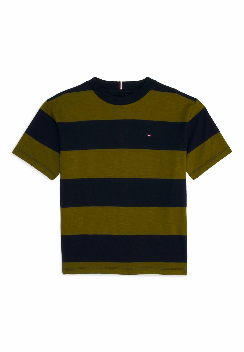 

Футболка с принтом RUGBY VARSITY Tommy Hilfiger, цвет navy green stripes