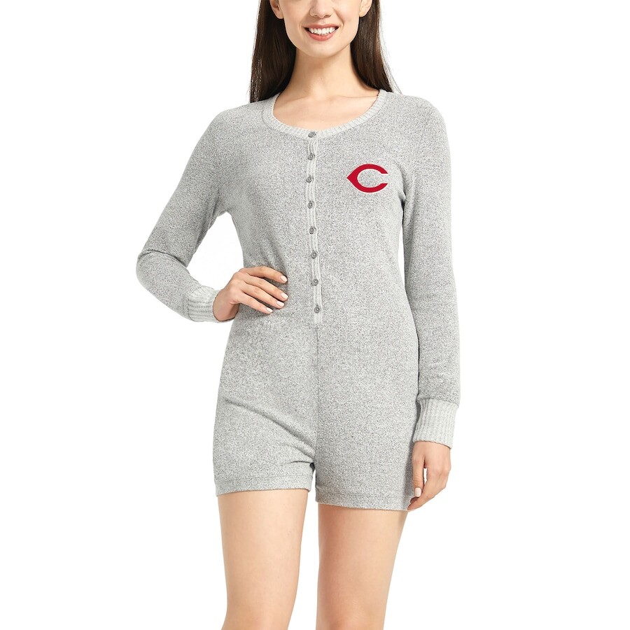 

Свитер-комбинезон Concepts Sport Cincinnati Reds, серый