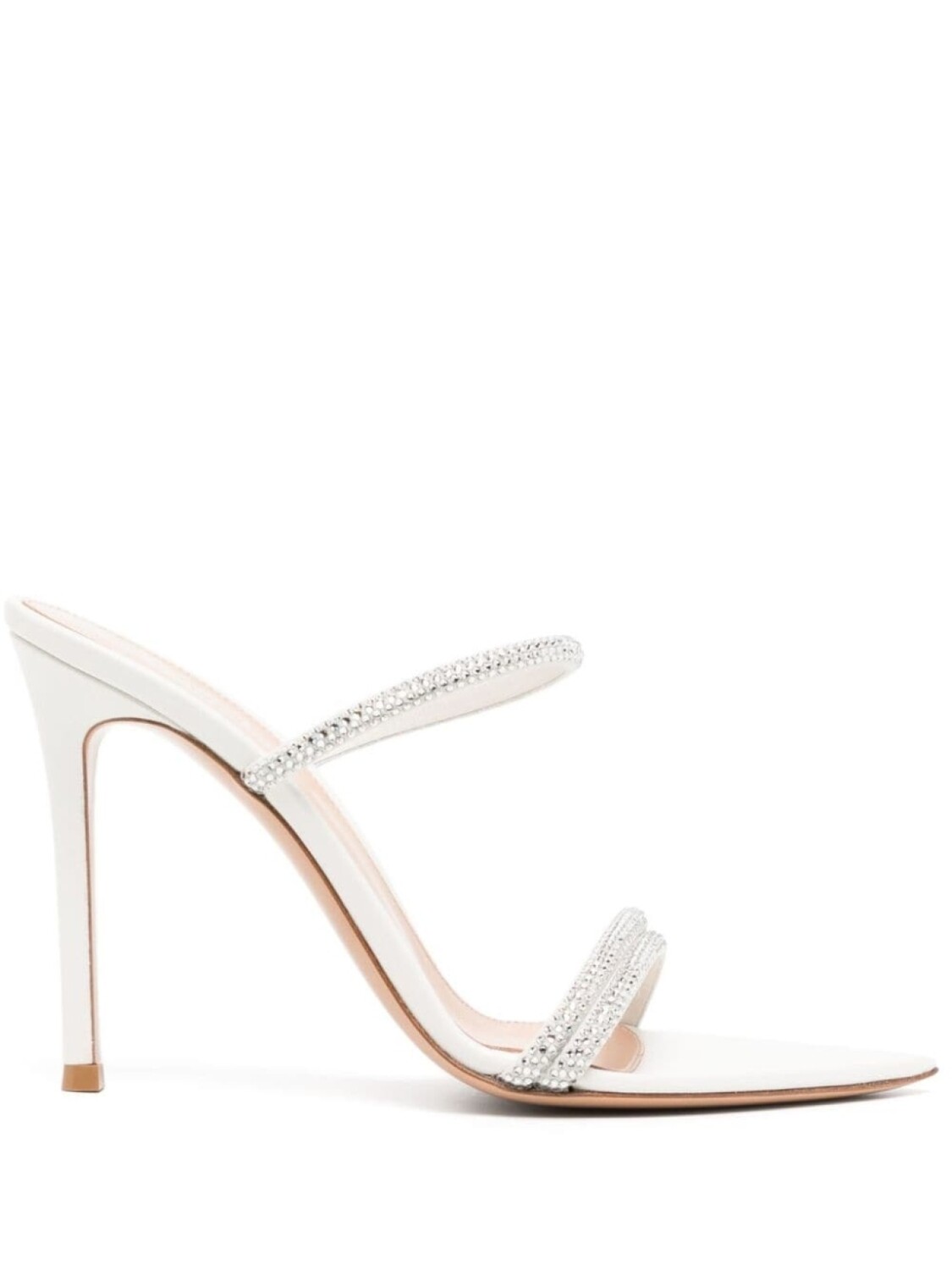 

Gianvito Rossi босоножки Cannes 105, белый