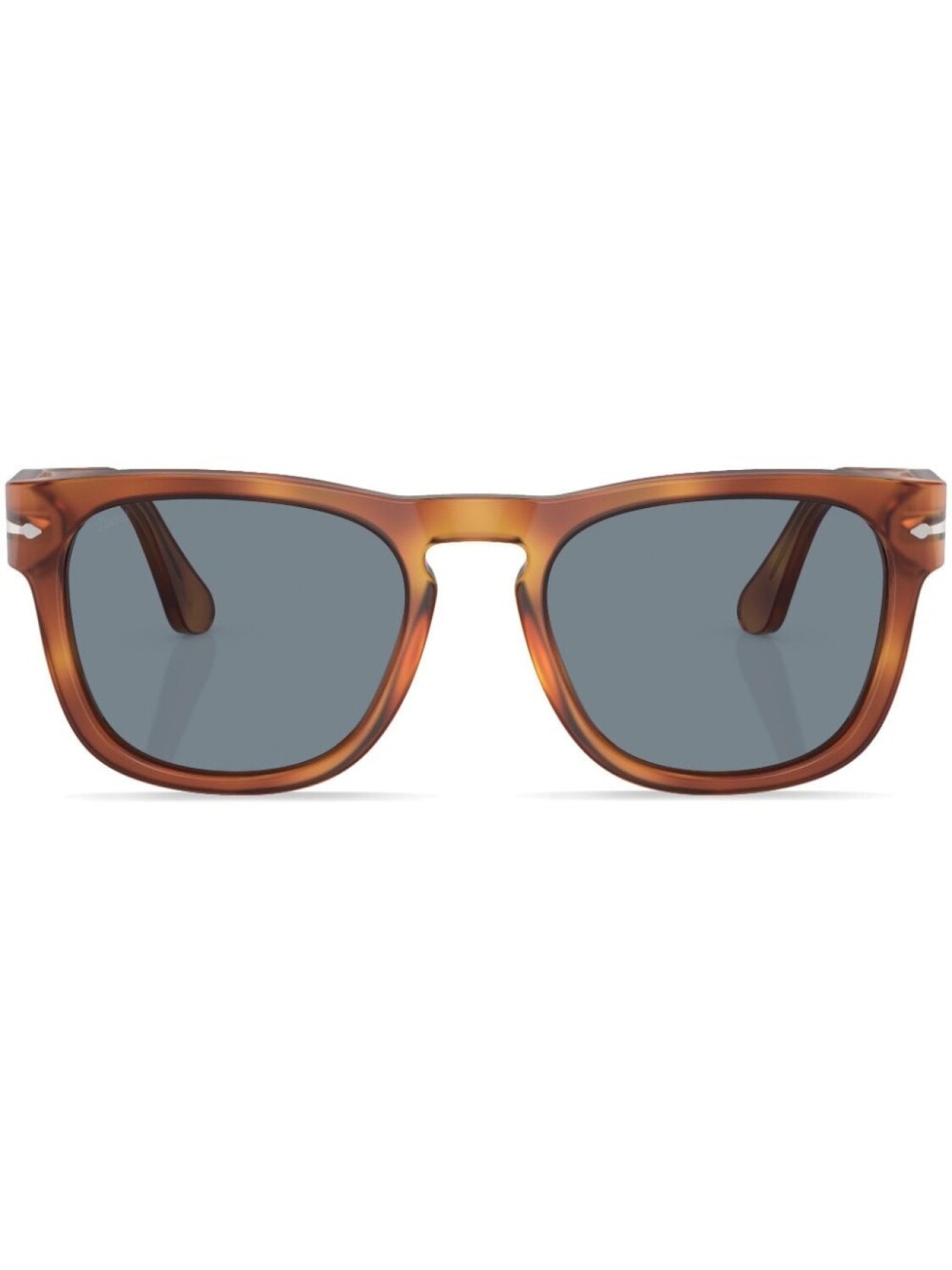

Persol солнцезащитные очки Elio в круглой оправе, коричневый
