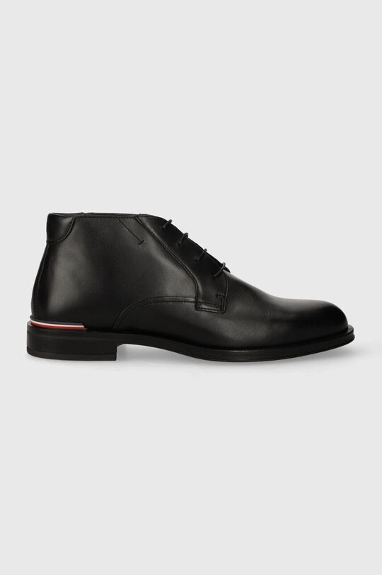 

Кожаные ботильоны CORE RWB HILFIGER LTH L BOOT Tommy Hilfiger, черный