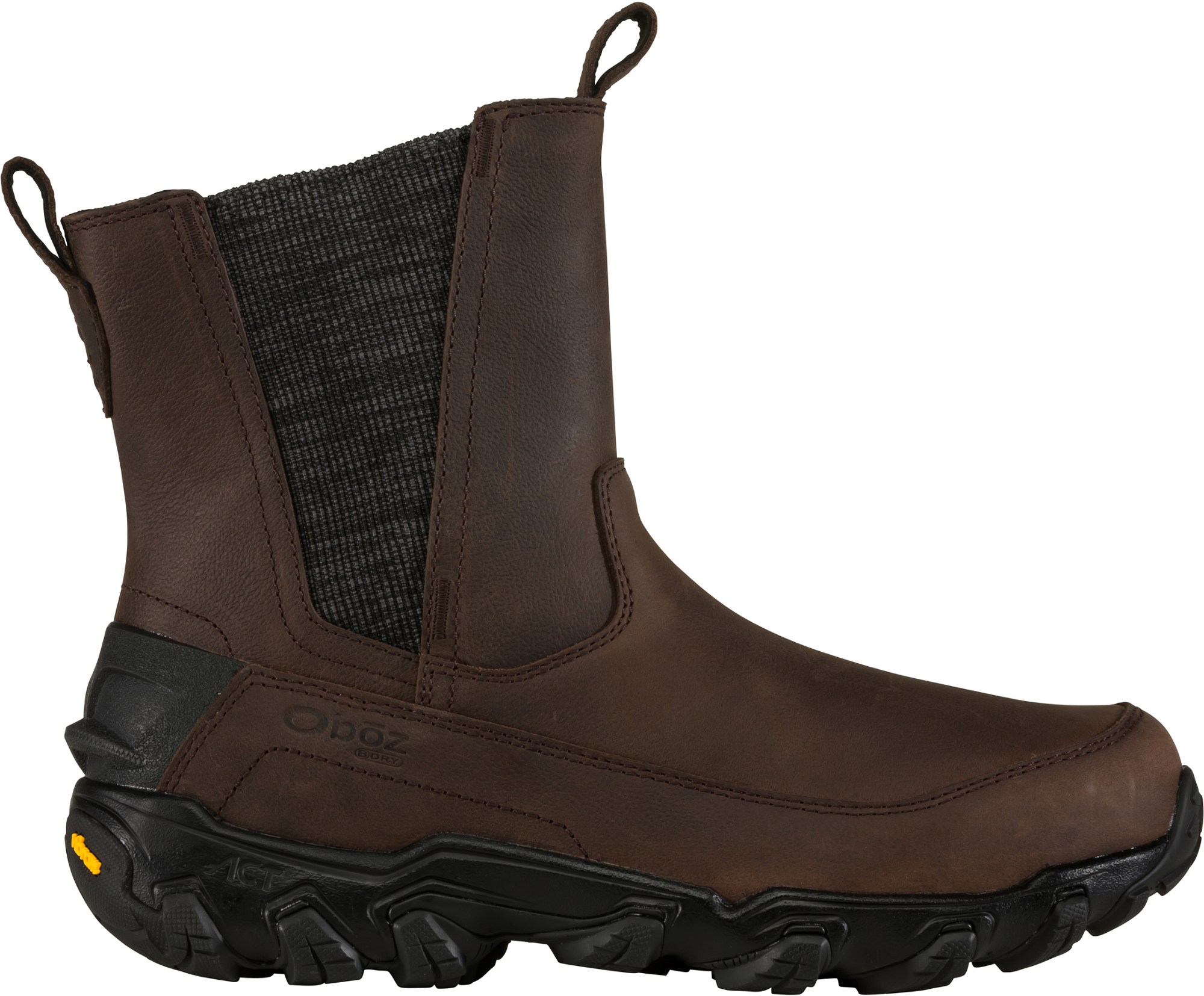 Водонепроницаемые зимние ботинки Big Sky II со средней изоляцией — мужские Oboz, коричневый