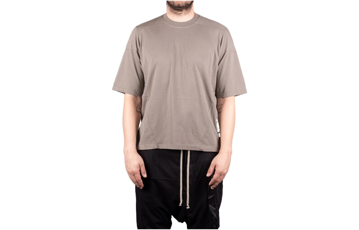 

Футболка мужская хаки Rick Owens Drkshdw, хаки