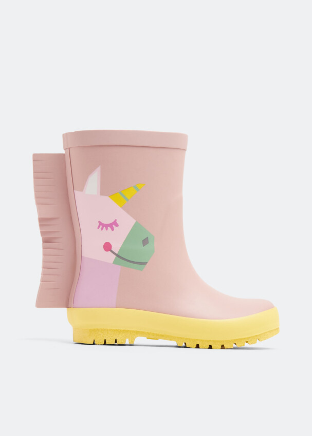 

Ботинки Stella Mccartney Unicorn Rain, розовый