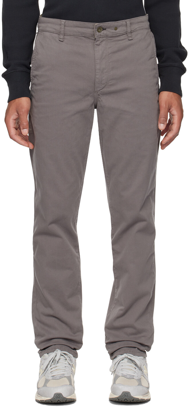 

Серые брюки кроя 2 rag & bone, Серый