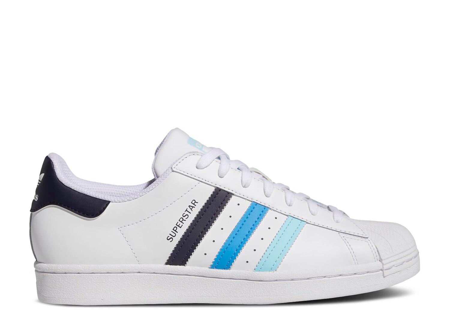 

Кроссовки adidas Superstar 'White Legend Ink Gradient', белый