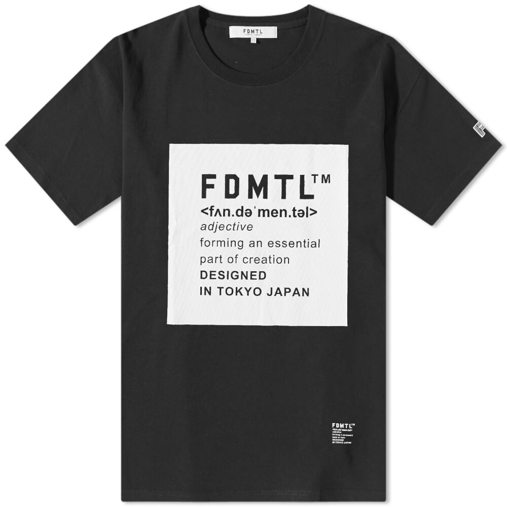 

Футболка с квадратным логотипом Fdmtl