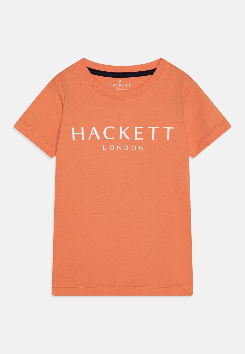 

Футболка с принтом LOGO TEE Hackett London, цвет mandarin orange