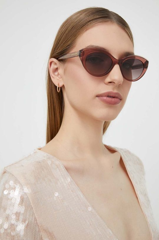 солнцезащитные очки carolina herrera черный Солнечные очки Carolina Herrera, розовый