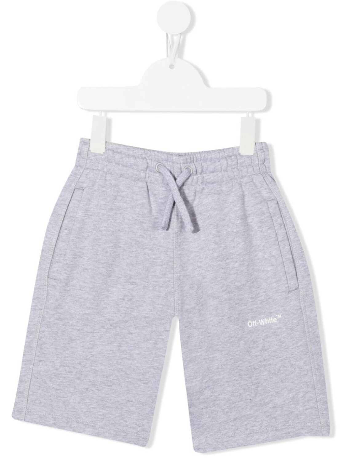 

Шорты Monster Arrow из джерси Off-White Kids, серый